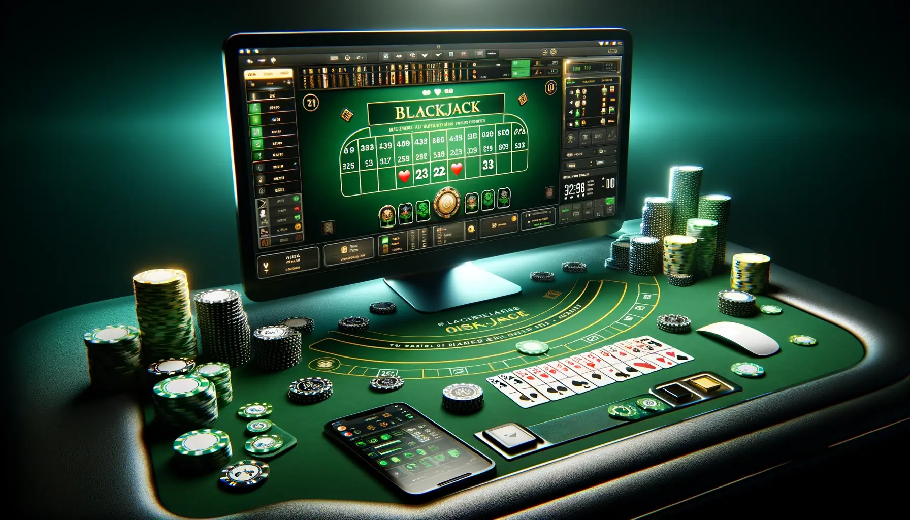 Drip blackjack game